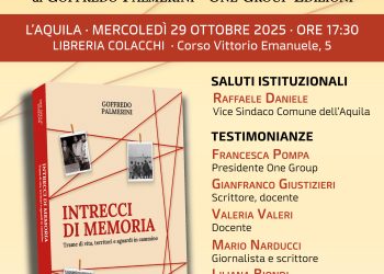 Intrecci di memoria, 29 Ottobre la presentazione all’Aquila, libreia Colacchi