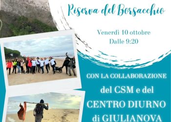 Borsacchio: insieme Centro Diurno Giulianova e ASL 4 per giornata inclusione e pulizia Riserva 