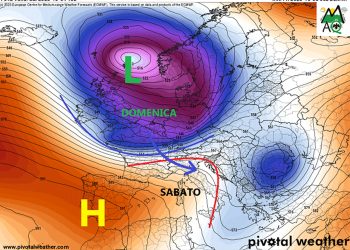 Meteo: Previsoni weekend 4 e 5 Ottobre, fine settimana adue volti, sabato bel tempo domenica peggiora