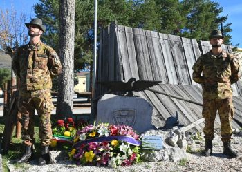 L’Associazione Nazionale Alpini commemora i caduti del Nono Reggimento