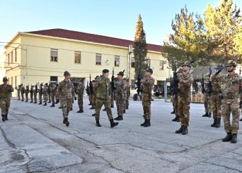 Visita al Nono Alpini del Comandante dell’Esercito Norvegese
