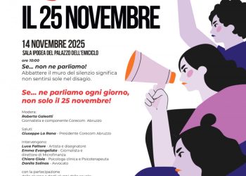 Se…non solo il 25 novembre, evento del Corecom Abruzzo su violenza sulle donne e mondo digitale
