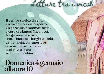 Giulianova, “A Spasso! Letture tra i vicoli”: nuovo appuntamento