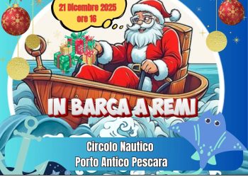 Babbo Natale che arriva dal fiume, quarta edizione