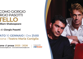 Giacomo Giorgio e Giorgio Pasotti a Sulmona con Otello