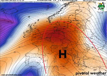 Previsioni fine settimana 13 – 14 dicembre
