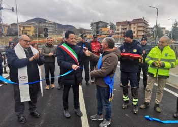 Inaugurato il nuovo ponte a Roccaraso