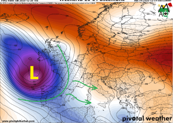 Previsioni per il fine settimana