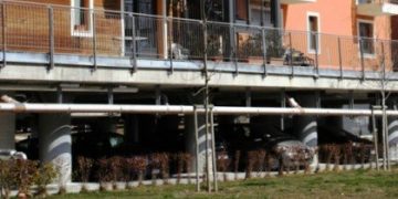 Maltempo: infiltrazioni in due alloggi del progetto Case S. Antonio. Evacuati inquilini