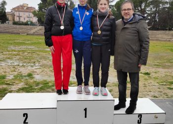 Atletica L’Aquila, una medaglia d’oro e due d’argento
