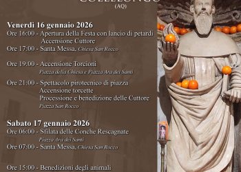Collelongo, 400 anni di devozione: torna la Festa di Sant’Antonio Abate