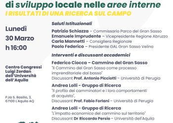 Il Cammino del Gran Sasso leva di sviluppo per le aree interne