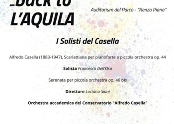 Il Festival ItARTS all’Aquila si chiude con un concerto sinfonico all’Auditorium Renzo Piano