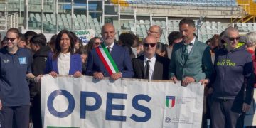Allo stadio di Pescara 600 studenti in campo per “In pista per l’autismo”