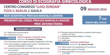 Convegno Nazionale su Ecografia Ginecologica, il 9 maggio all’UnivAQ