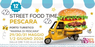 Street Food Time, a Pescara la prima tappa del tour 2026