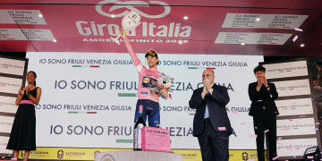 Giro d’Italia: Marsilio celebra Ciccone in maglia rosa