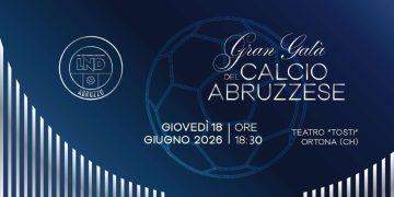 Gran Galà del Calcio Abruzzese, il 18 giugno a Ortona