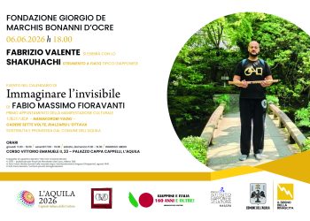 Sabato 6 giugno a L’Aquila Fabrizio Valente suonerà lo shakuhachi