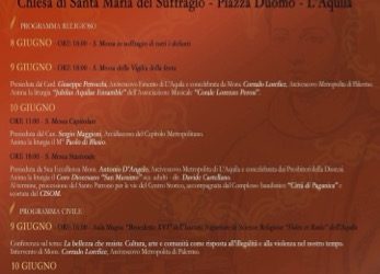 L’Aquila, partono i festeggiamenti in onore di San Massimo d’Aveia