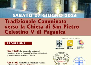 Paganica. Torna la tradizionale camminata alla chiesetta di San Pietro Celestino V