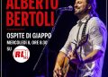 Mercoledì 8 luglio Alberto Bertoli sarà ospite di Giappo