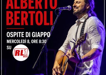 Mercoledì 8 luglio Alberto Bertoli sarà ospite di Giappo