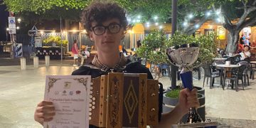 Thomas Angelosante è Campione Italiano di Organetto e Fisarmonica Diatonica